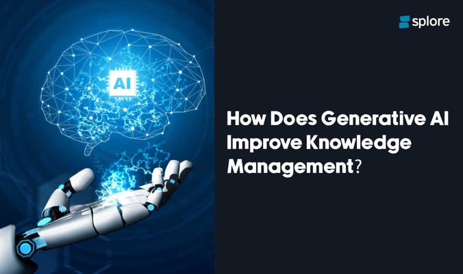 How does generative ai improve knowledge management