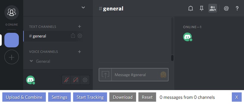 How to view discord server history Step 1
