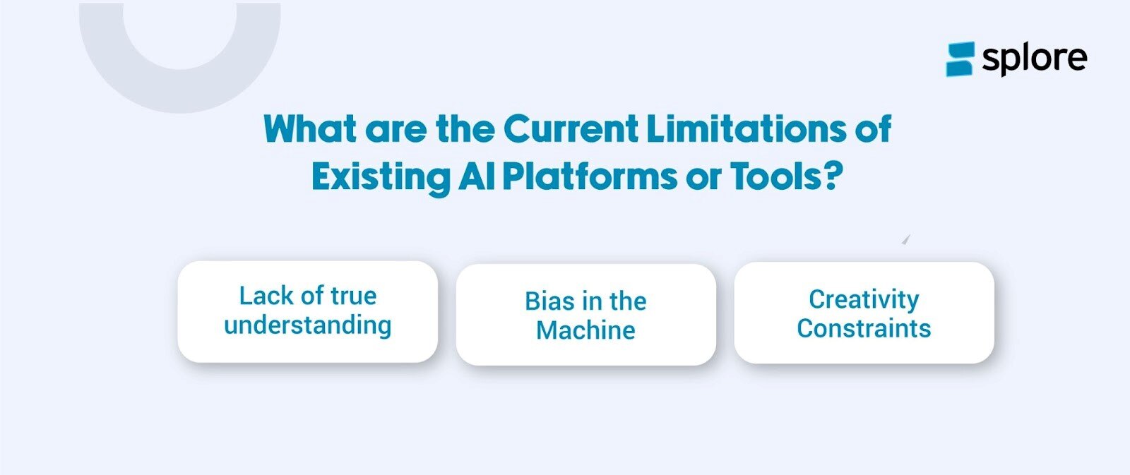 current limitations of existing AI platforms or tools